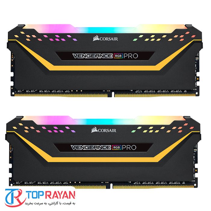 رم کرسیر سری VENGEANCE RGB PRO با ظرفیت 32 گیگابایت و فرکانس 3200 مگاهرتز - 2