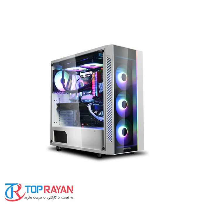 کیس دیپ کول سفید MATREXX 55 V3 ADD-RGB 4F - 8