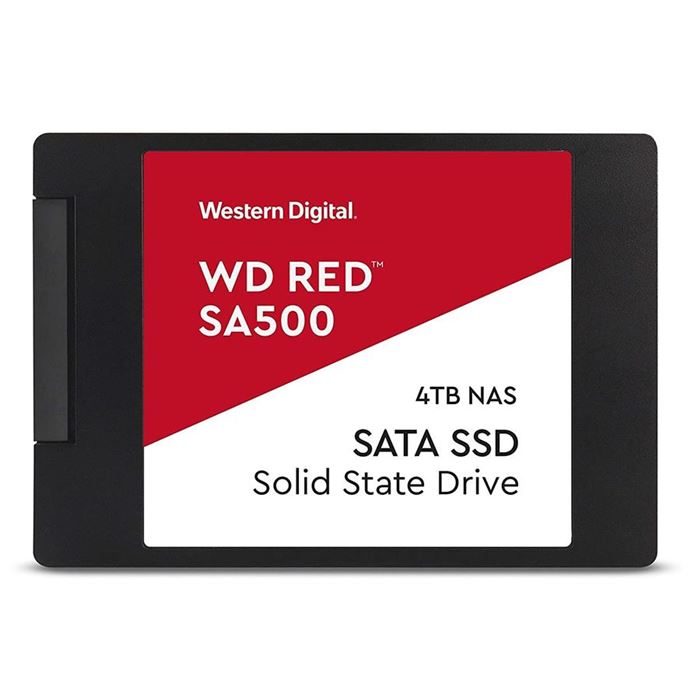حافظه اس اس دی وسترن دیجیتال مدل Red SA500 با ظرفیت 4 ترابایت