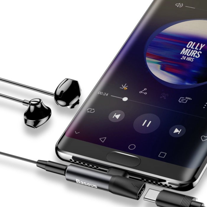 تبدیل باسئوس مدل USB Type-C به USB Type-C و Jack 3.5mm - 8