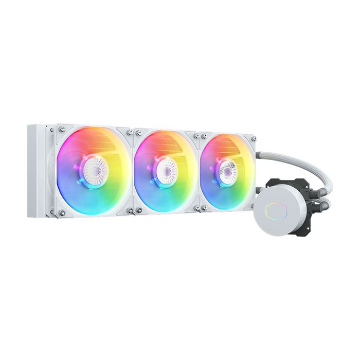 فن پردازنده کولر مستر مدل Masterliquid ML360L V2 ARGB White Edition