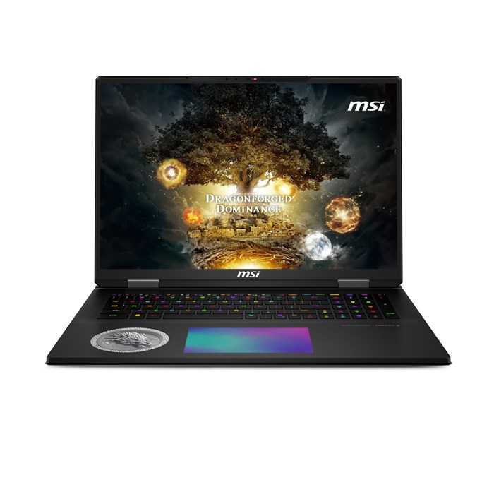لپ تاپ ام اس آی 18 اینچی مدل Titan 18 HX Dragon Edition پردازنده Ultra 9 285HX رم 96GB حافظه 6TB SSD گرافیک 24GB RTX5090