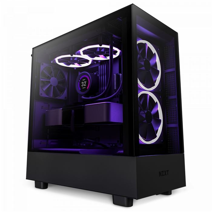 کیس ان زد ایکس تی NZXT H5 Elite Black
