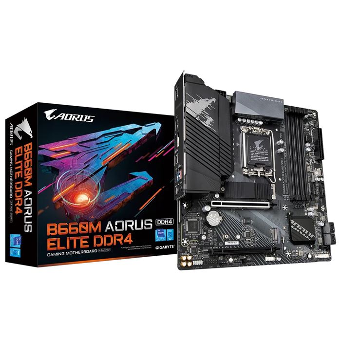 مادربرد گیگابایت B660M AORUS ELITE DDR4