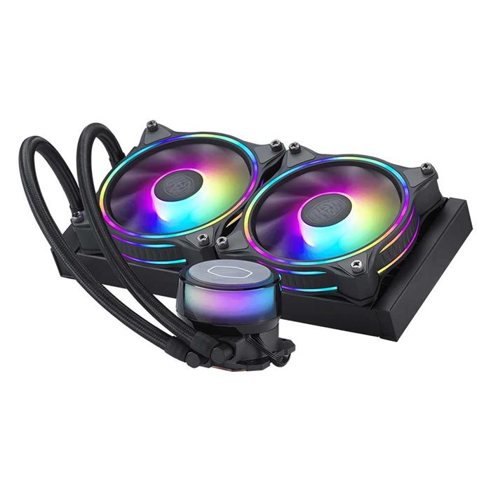 خنک کننده مایع پردازنده کولر مستر MasterLiquid ML240 Illusion