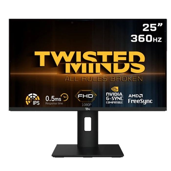 مانیتور گیمینگ 25 اینچ تویستد مایندز مدل TM25BFI