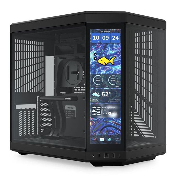 کیس گیمینگ با صفحه‌ نمایش لمسی هایت Case Hyte Y70 Touch Infinite