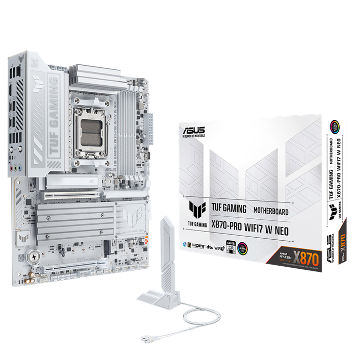 مادربرد ایسوس TUF GAMING X870-PRO WIFI7 W NEO DDR5