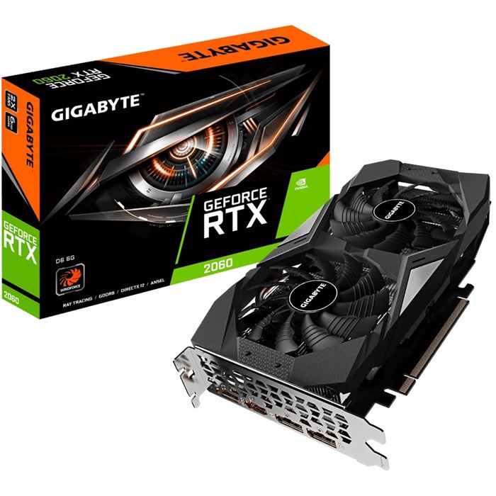 کارت گرافیک گیگابایت GeForce RTX 2060 6G