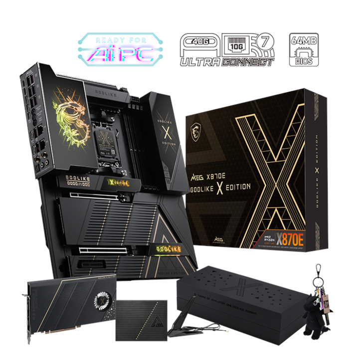 مادربرد ام اس آی مدل MSI MEG X870E GODLIKE X EDITION DDR5