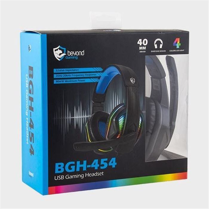 هدفون گیمینگ بیاند مدل BGH 454 RGB - 2