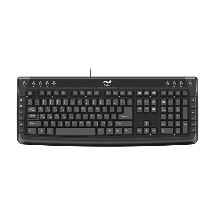 کیبورد باسیم زیچر مدل KB120