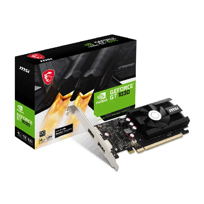 MSI GeForce GT 1030 4GD4 LP OC 4GB Graphics Card