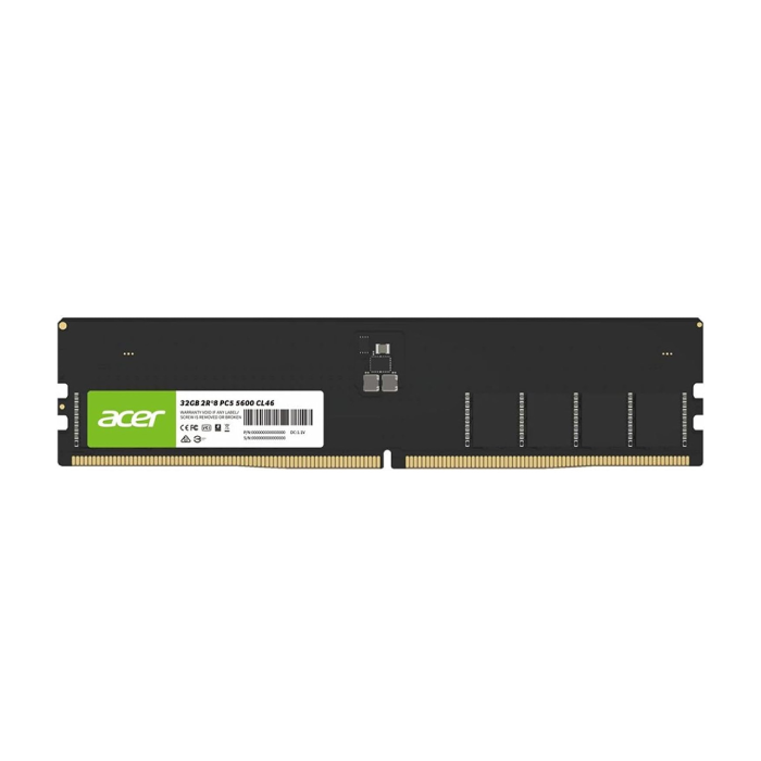 رم کامپیوتر DDR5 تک کاناله ایسر 5600 مگاهرتز CL46 مدل UD200 ظرفیت 32 گیگابایت
