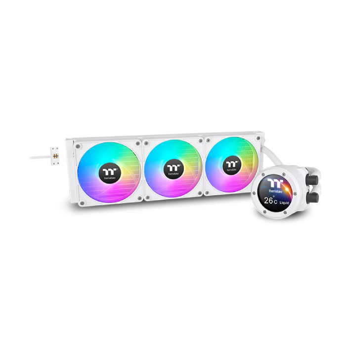 خنک کننده مایع پردازنده ترمالتیک مدل TH360 V2 Ultra ARGB Sync Snow