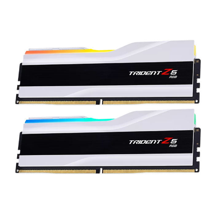 جی اسکیل  Trident Z5 RGB WHITE 64GB 6000MHZ CL36 DDR5 Dual Channel Desktop Ram