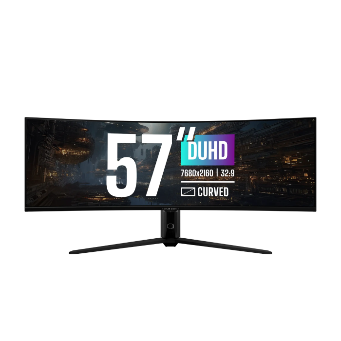 Cooler Master GP57ZS 57 Inch 120Hz VA DUHD 32:9 Curved Gaming Monitor