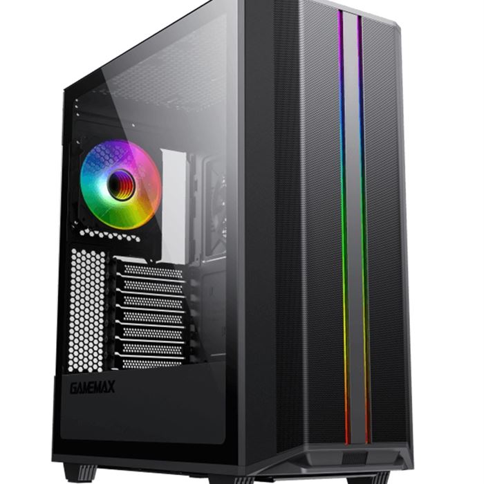 کیس گیمینگ گیم مکس GameMax Precision Black
