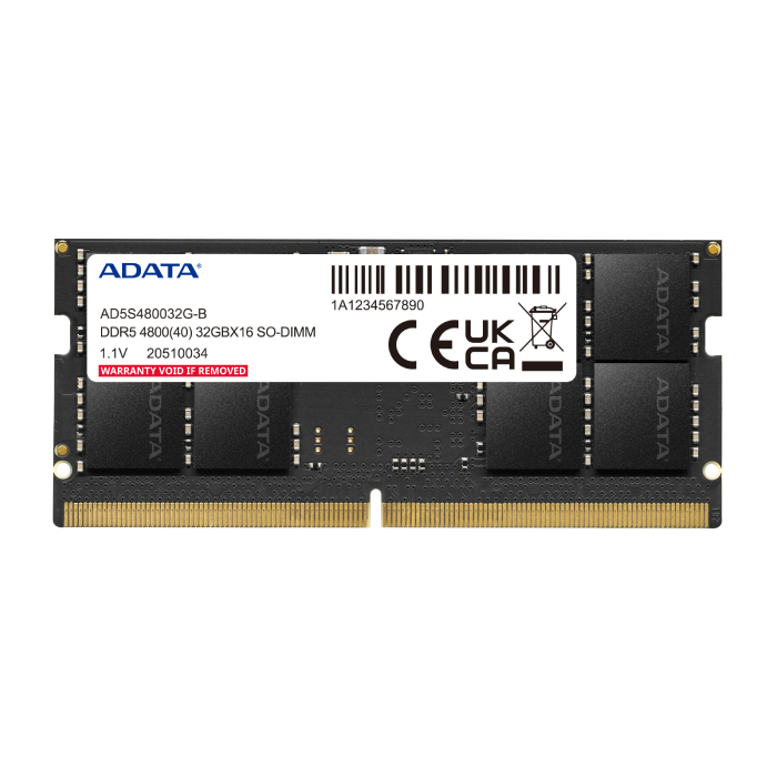 Adata Premier 16GB 4800MHz DDR5 SO-DIMM Single Desktop RAM