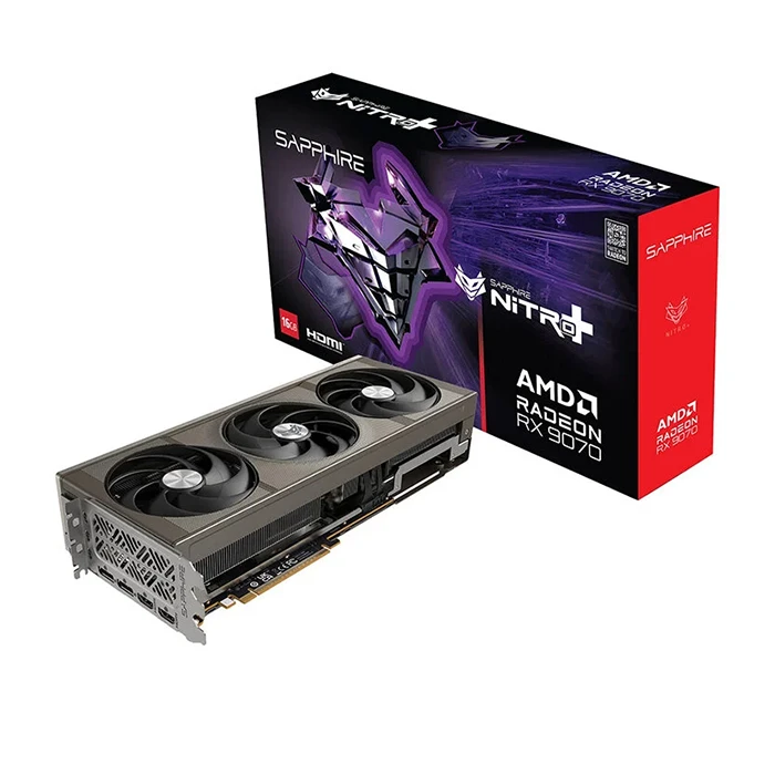 Sapphire NITRO+ AMD Radeon RX 9070 16GB GDDR6 Graphics Card