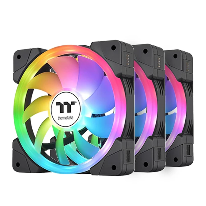 ThermalTake SWAFAN EX12 ARGB PC Cooling Fan TT Premium Edition (3-Fan Pack)
