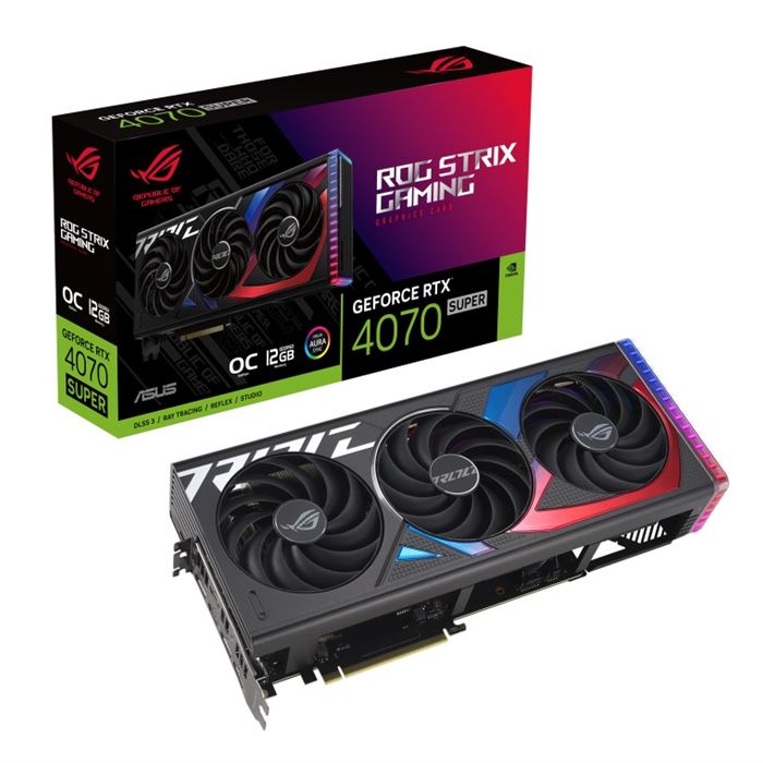 کارت گرافیک ایسوس ROG Strix GeForce RTX 4070 SUPER 12GB OC Edition