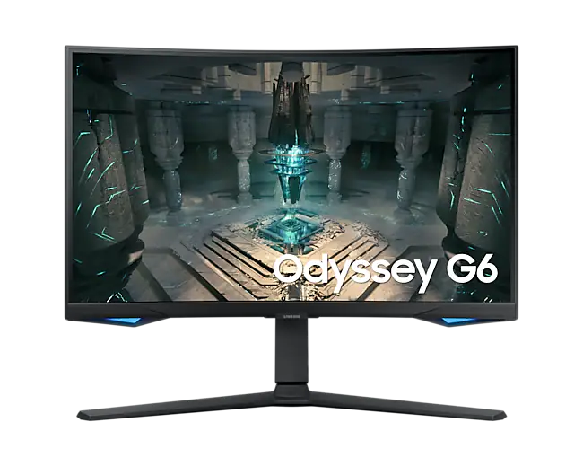 Samsung Odyssey G6 LS27BG650 27Inches 2K 1ms 240HZ VA Curved Gameing Monitor
