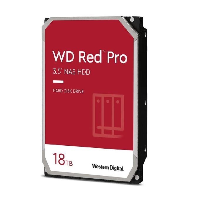 هارددیسک اینترنال وسترن دیجیتال مدل Red Pro با ظرفیت 18 ترابایت