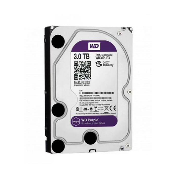 هارددیسک اینترنال وسترن دیجیتال سری Purple مدل WD30PURZ ظرفیت 3 ترابایت - 2