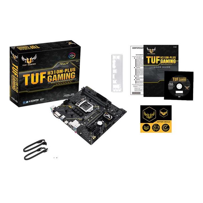 ASUS TUF H310-PLUS GAMING Motherboard - 2