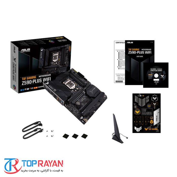 مادربرد ایسوس Motherboard Asus TUF GAMING Z590-PLUS WIFI - 5