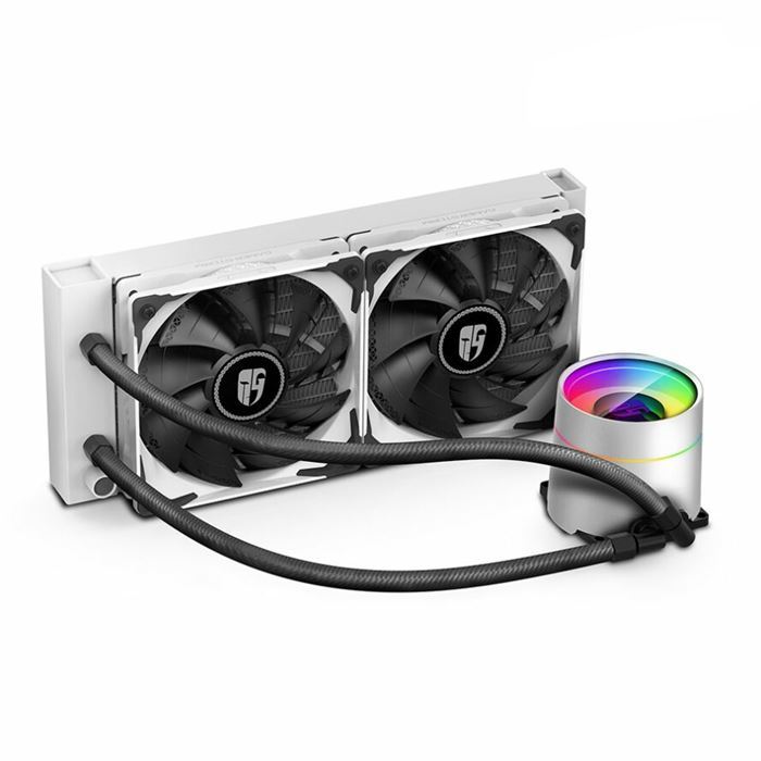 خنک کننده مایع پردازنده دیپ کول مدل DeepCool Castle 240EX White
