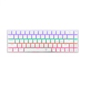 تی دگر  Viator T-TGK325 (Red Switch) White Gaming Mechanical Keyboard