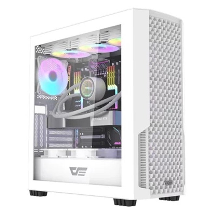 کیس کامپیوتر گیمینگ دارک فلش DF2100 ATX White