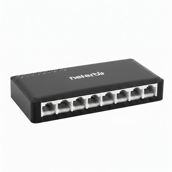 سوئیچ 8 پورت نتربیت مدل NES-1008E-C - 2