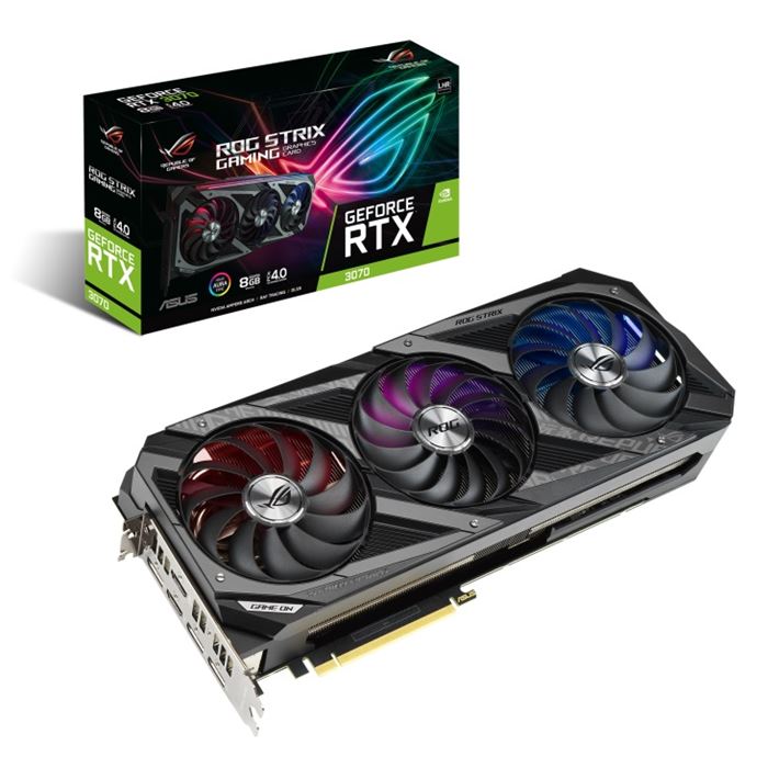 کارت گرافیک ایسوس ROG STRIX RTX3070 O8G V2 GAMING 8G