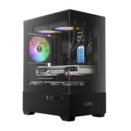 Gamdias AURA GC9M ARGB Micro-Tower Gaming Computer Case