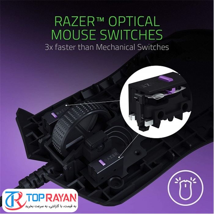 ماوس مخصوص بازی ریزر مدل Viper - 5