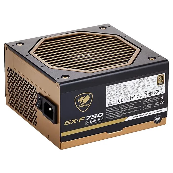 پاور کوگار 750 وات GX-F AURUM GOLD Full Modular - 4