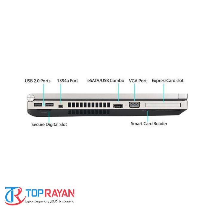 لپ تاپ استوک اچ پی مدل EliteBook 8570p با پردازنده i7 - 4