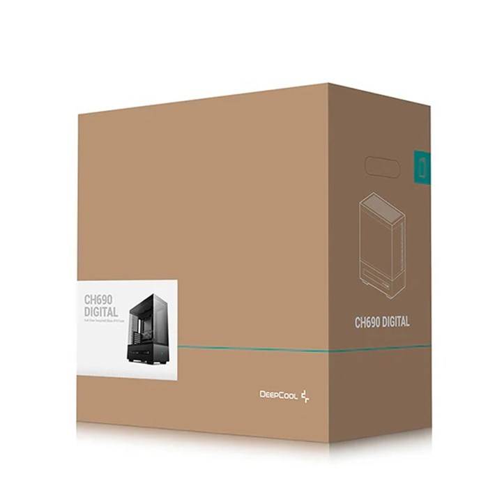 کیس دیپ کول  CH690 Black - 6