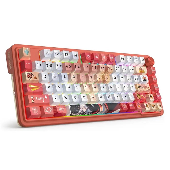 کیبورد مکانیکال گیمینگ ردراگون مدل Geb K673 AK PRO RGB - 2