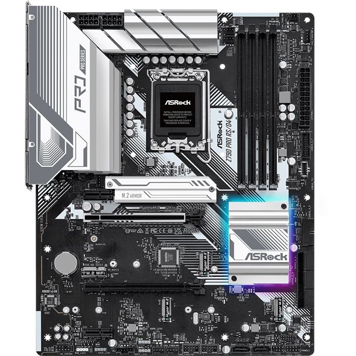 مادربرد ازراک مدل ASRock Z790 Pro RS/D4 DDR4 - 2