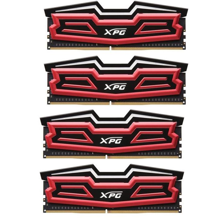 رم کامپیوتر دو کاناله DIMM ای دیتا مدل XPG SPECTRIX D40 با فرکانس 2666 مگاهرتز ظرفیت 32 گیگابایت - 4