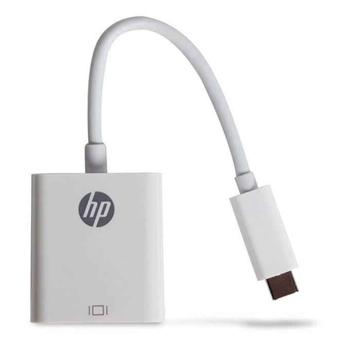 کابل تبدیل USB Type-C به VGA اچ پی مدل 037GBWHT0TW - 3