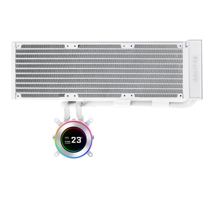 کولر پردازنده مایع لیان لی سفید مدل Hydroshift II LCD-C 360CL AIO - 4