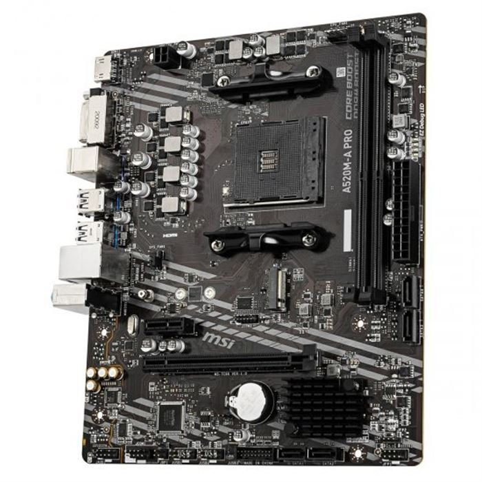 مادربرد ام اس آی مدل A520M PRO سوکت AM4 - 4