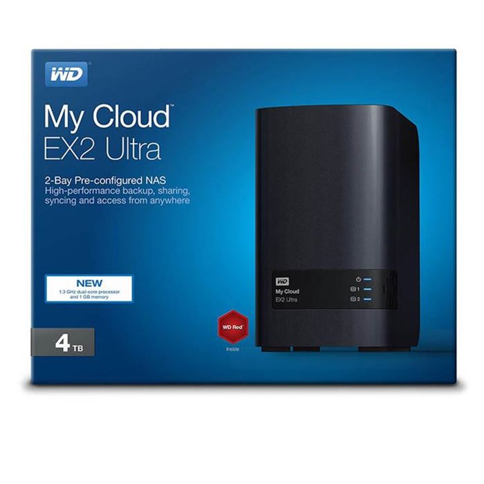 ذخیره ساز تحت شبکه وسترن دیجیتال مدل My Cloud EX2 Ultra ظرفیت 4 ترابایت - 5