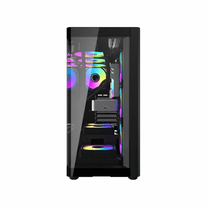 کیس کامپیوتر گیمینگ دارک فلش مدل DS900G ATX Black - 5