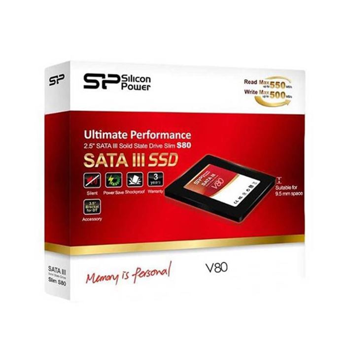 حافظه اس اس دی Silicon Power مدل V80 ظرفیت 240 گیگابایت - 6
